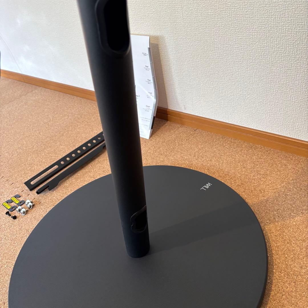 【美品】EQUALS WALL ロータイプ テレビスタンド A2 サテンブラック