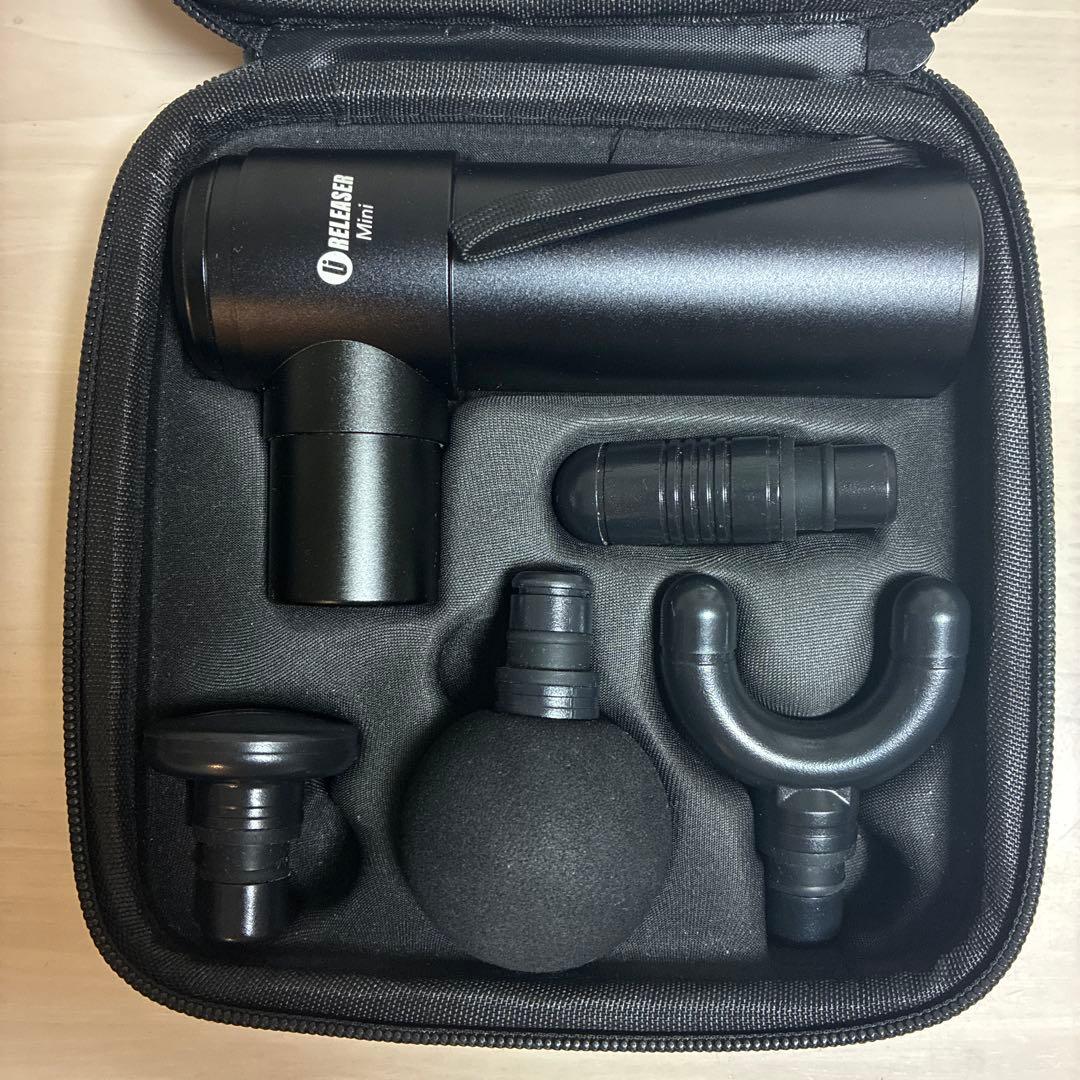 【美品】uFit RELEASER Mini マッサージガン 本体のみ