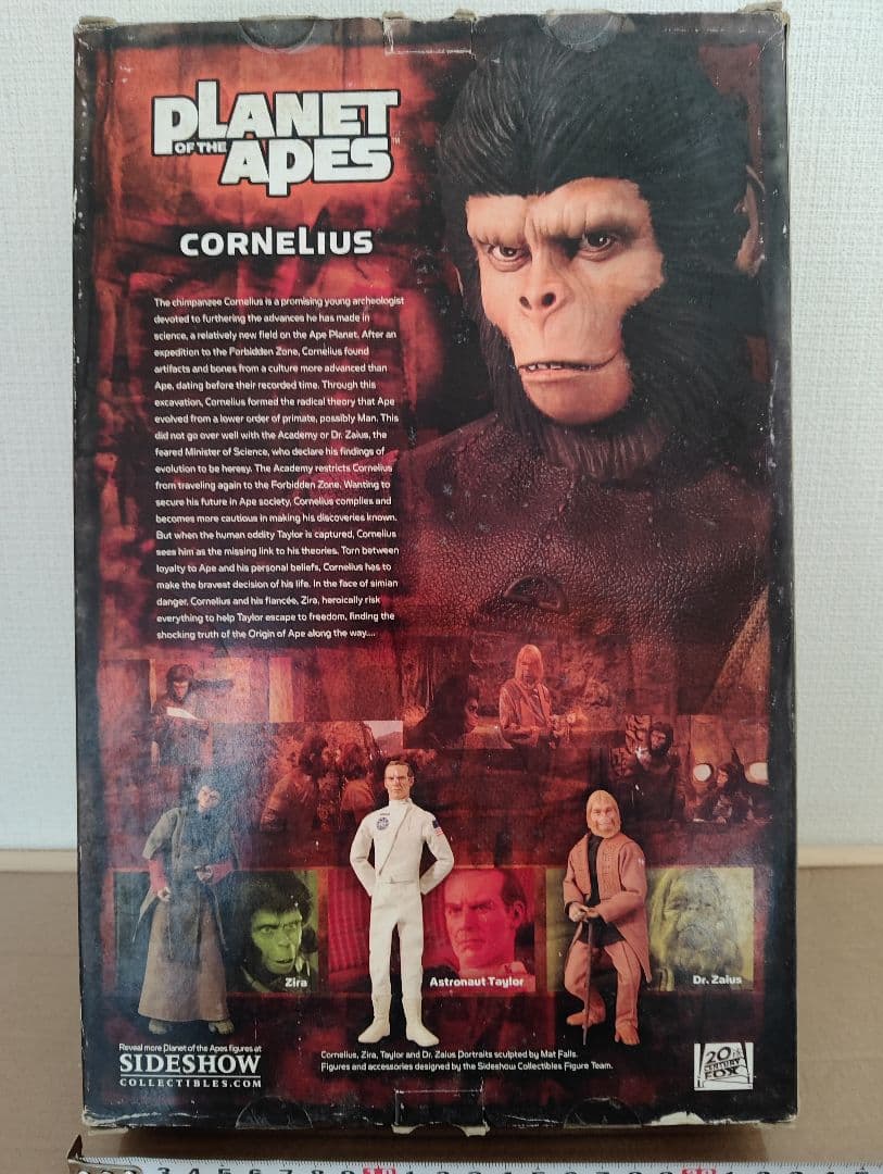 Sideshow.映画[猿の惑星(コーネリアス)]1/6希少品!