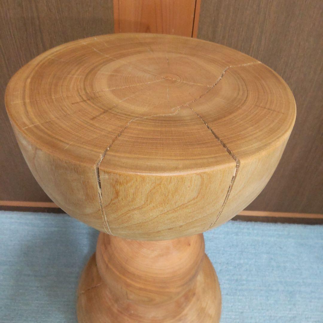 山桜 丸太椅子スツール