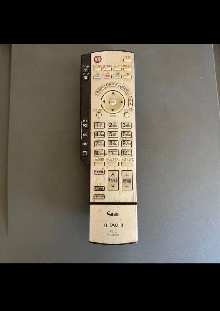 HITACHI 地デジチューナー内蔵 ブラウン管テレビ 28CL-DH550