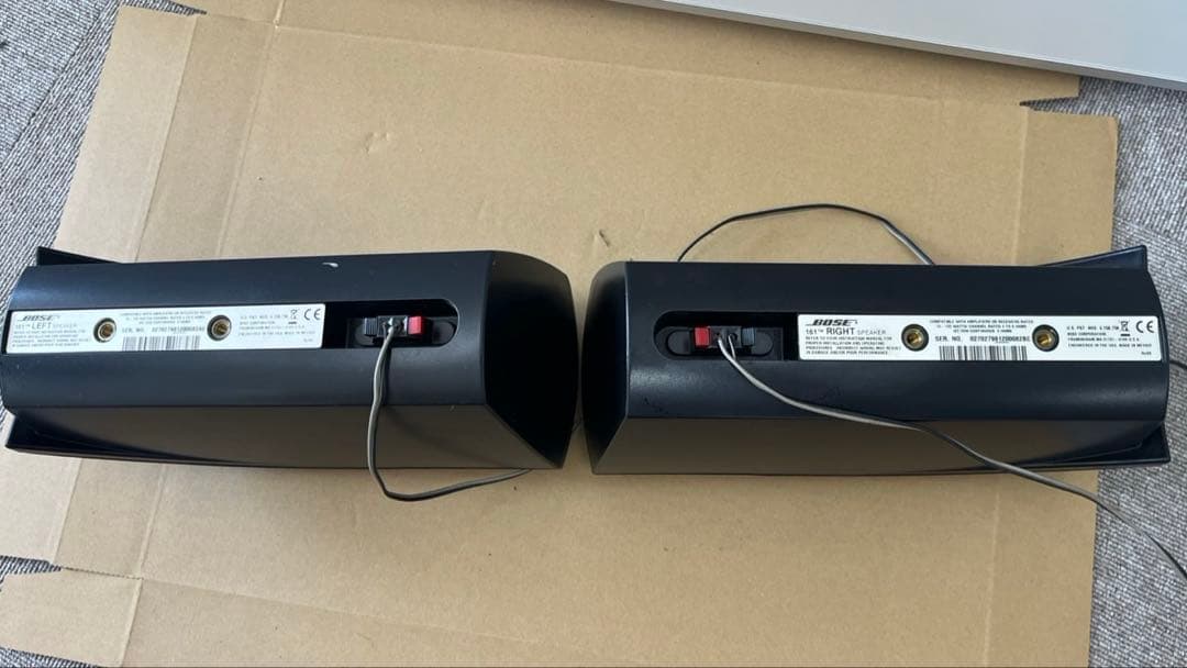 BOSE 161 TM スピーカー左右　有線