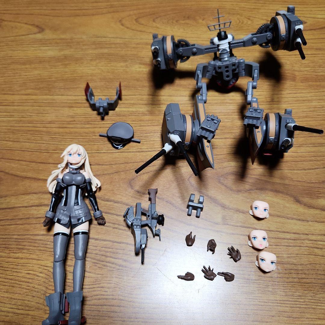 艦これ　figmaプリンツ·オイゲン　AGP　ビスマルク　ドライ