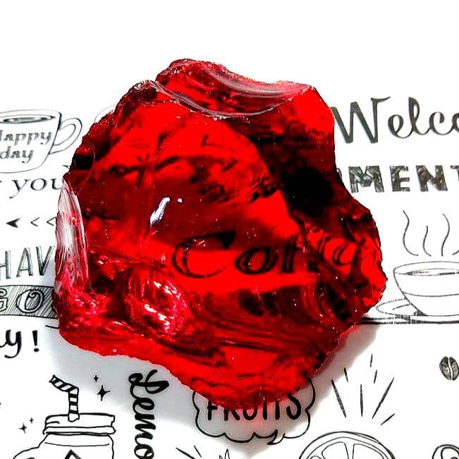 ☆エネルギー 300％☆アンダラクリスタル ローズマダー☆天然ガラス