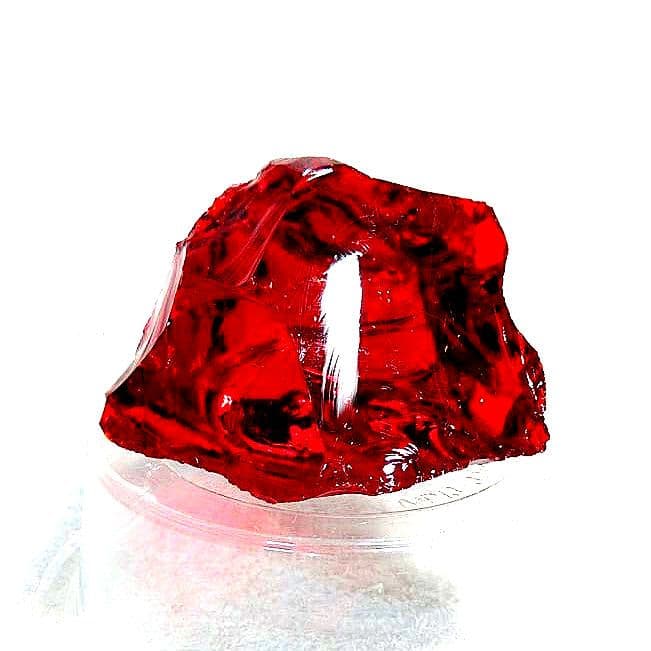 ☆エネルギー 300％☆アンダラクリスタル ローズマダー☆天然ガラス