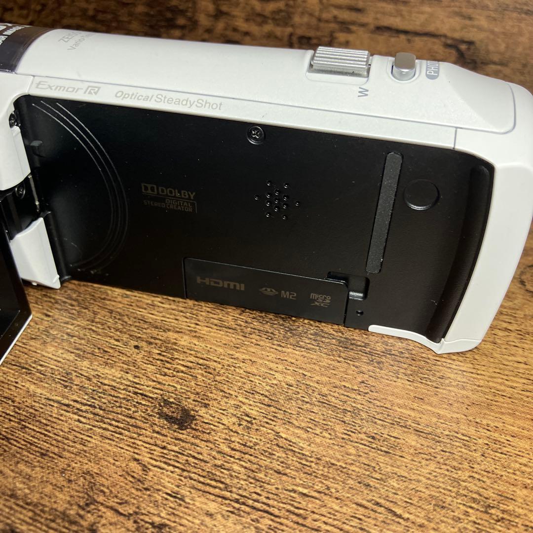 SONY HANDYCAM HDR-CX470 白 21年製