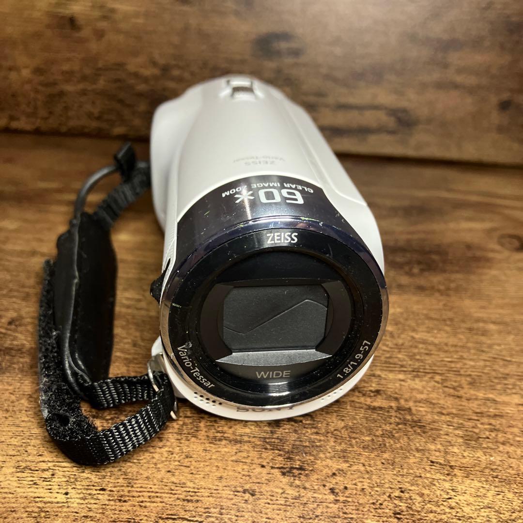 SONY HANDYCAM HDR-CX470 白 21年製