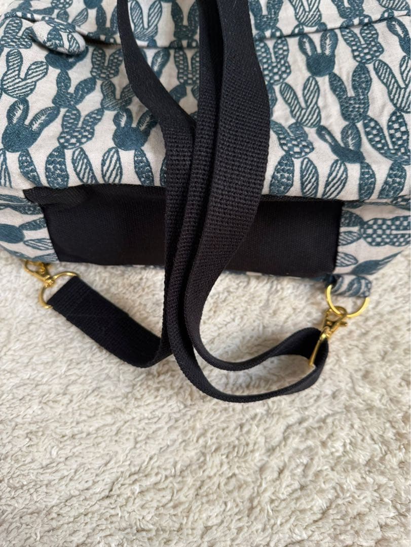 ハウンドメイド♡ミナペルホネンpomppia 3wayバッグ　リュックサック