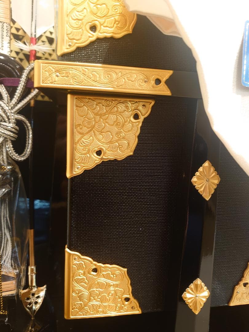 ●新品●早い者勝ち●訳あり品●フルセット　長鍬正絹糸威兜飾り　25万円高級品