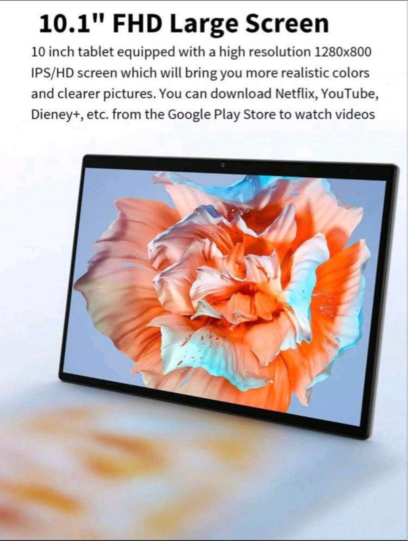 【未開封品】Relndoo Android 15 10インチタブレッ128GB