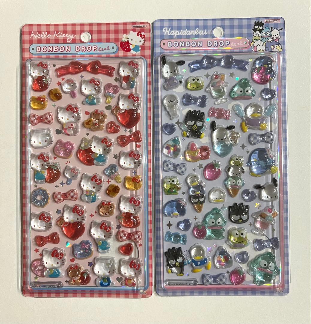 正規品 ボンボンドロップシール サンリオ2弾 5枚セット