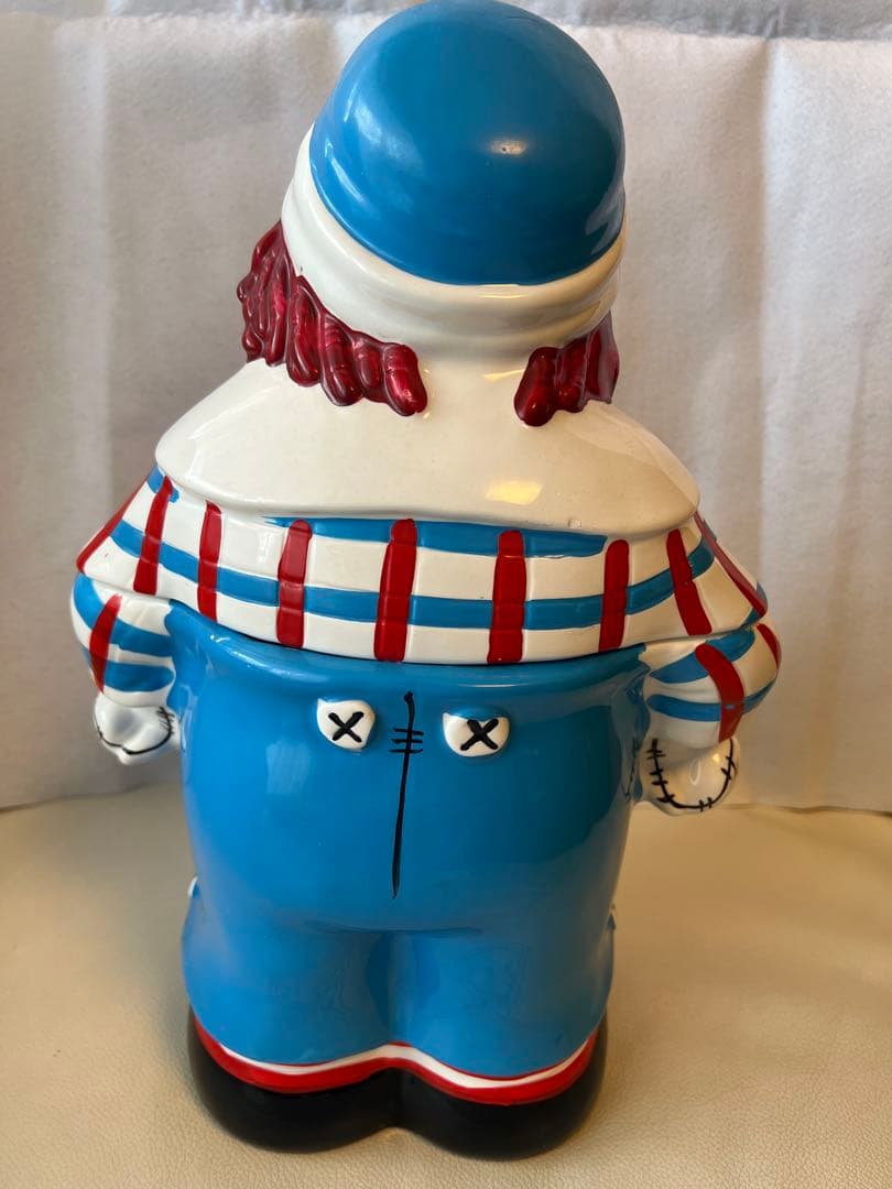 ラガディアンアンドアンディ クッキージャー陶器　置物