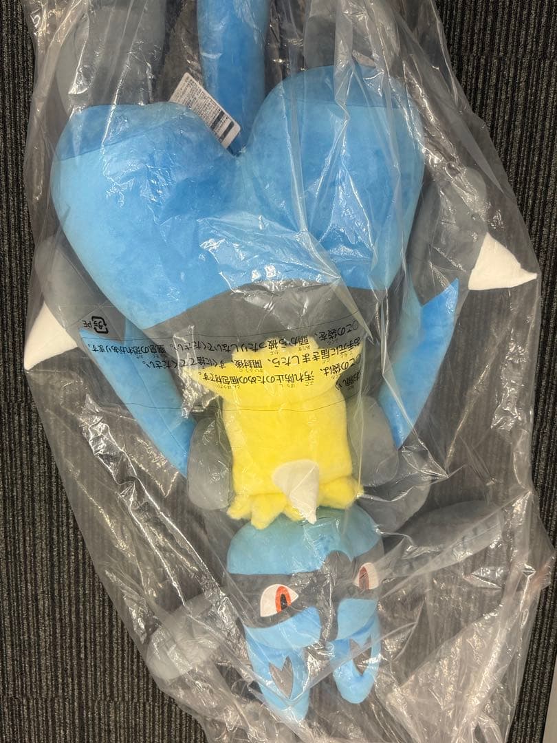 ルカリオ等身大ぬいぐるみ 箱無し中身のみ