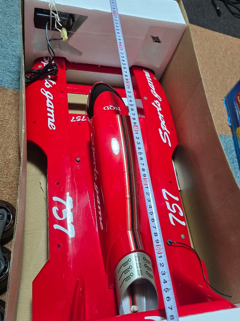 NQD Speed Storm 757 赤いリモコンボート