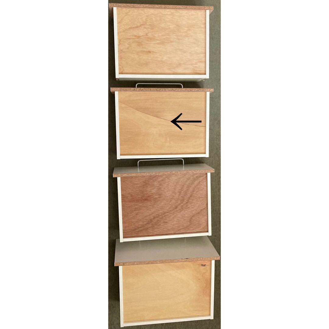 家具こうばオガモク 防カビ ランドリーラック 洗面所 棚 日本製 ホワイト 白