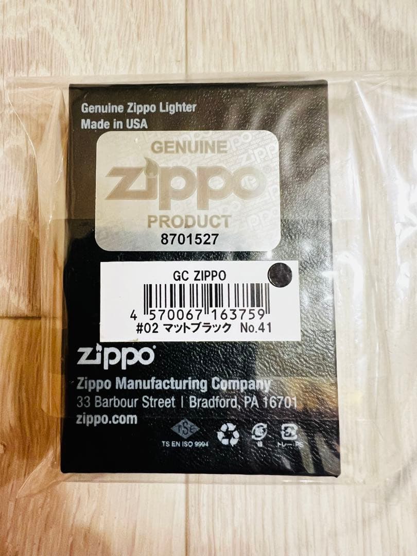 値下げ終了 ガンクラフト GAN CRAFT ZIPPO マットブラック