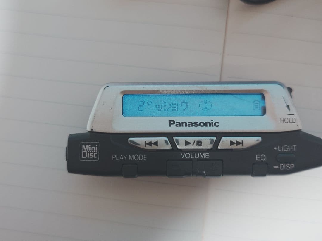 美品★Panasonic パナソニック ポータブルMDプレーヤー SJ-MJ78