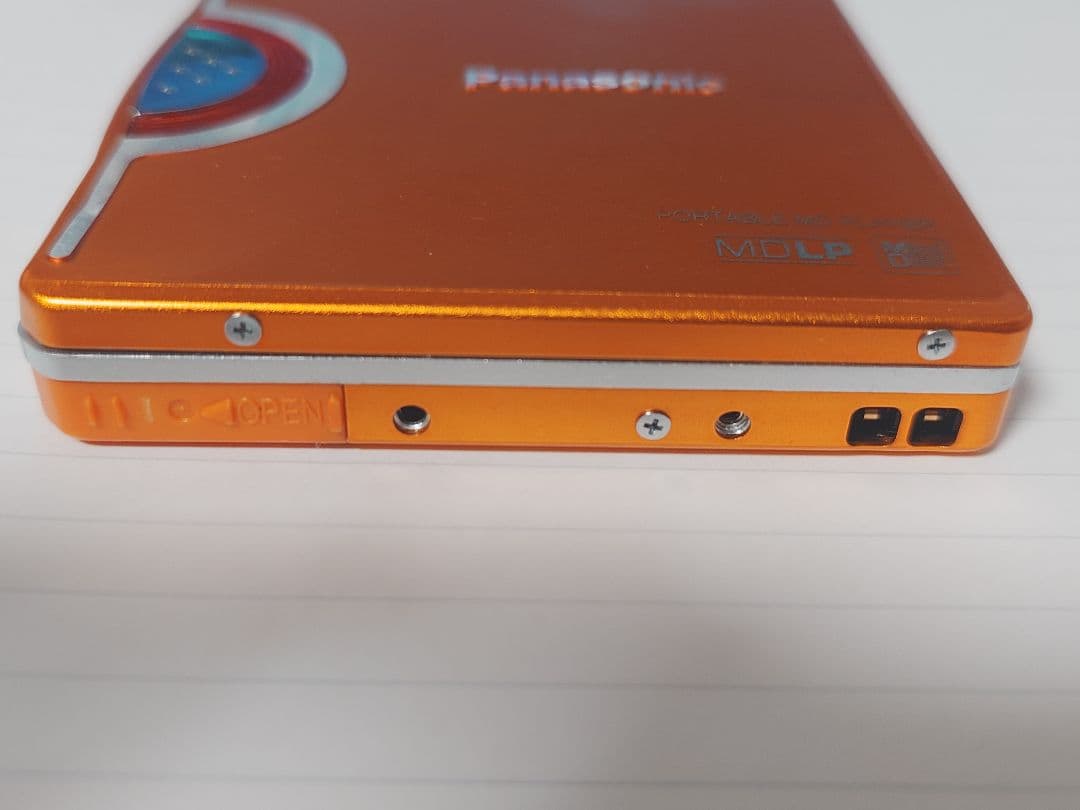 美品★Panasonic パナソニック ポータブルMDプレーヤー SJ-MJ78