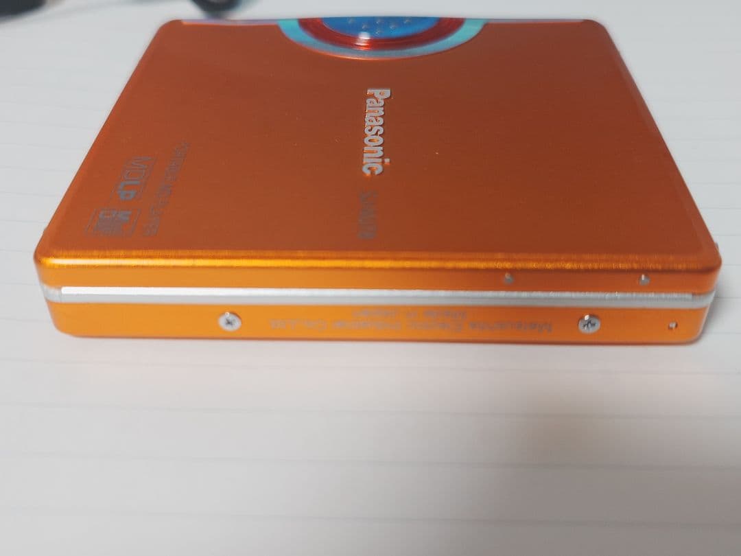 美品★Panasonic パナソニック ポータブルMDプレーヤー SJ-MJ78