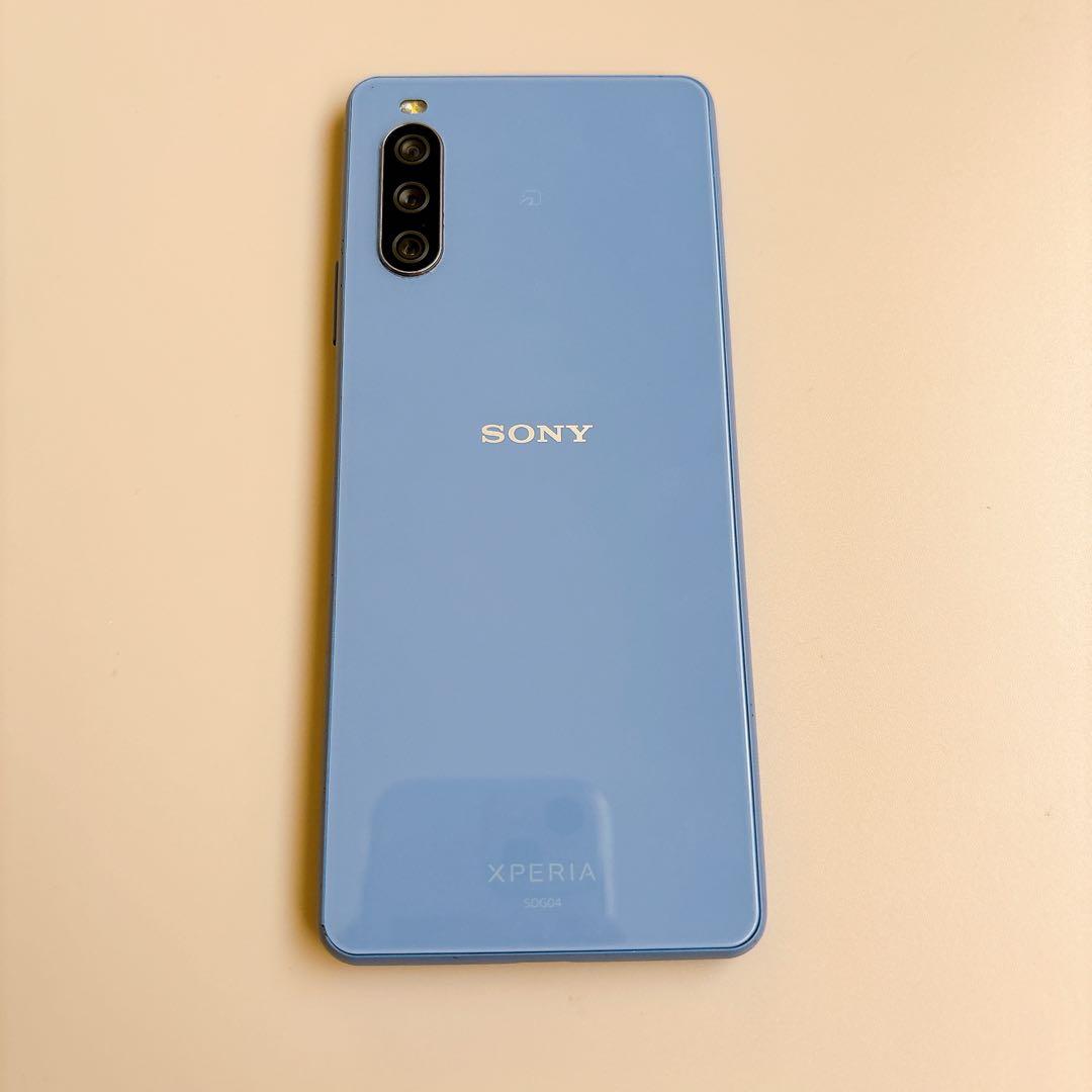 SONY Xperia 10 Ⅲ ブルー 128GB
