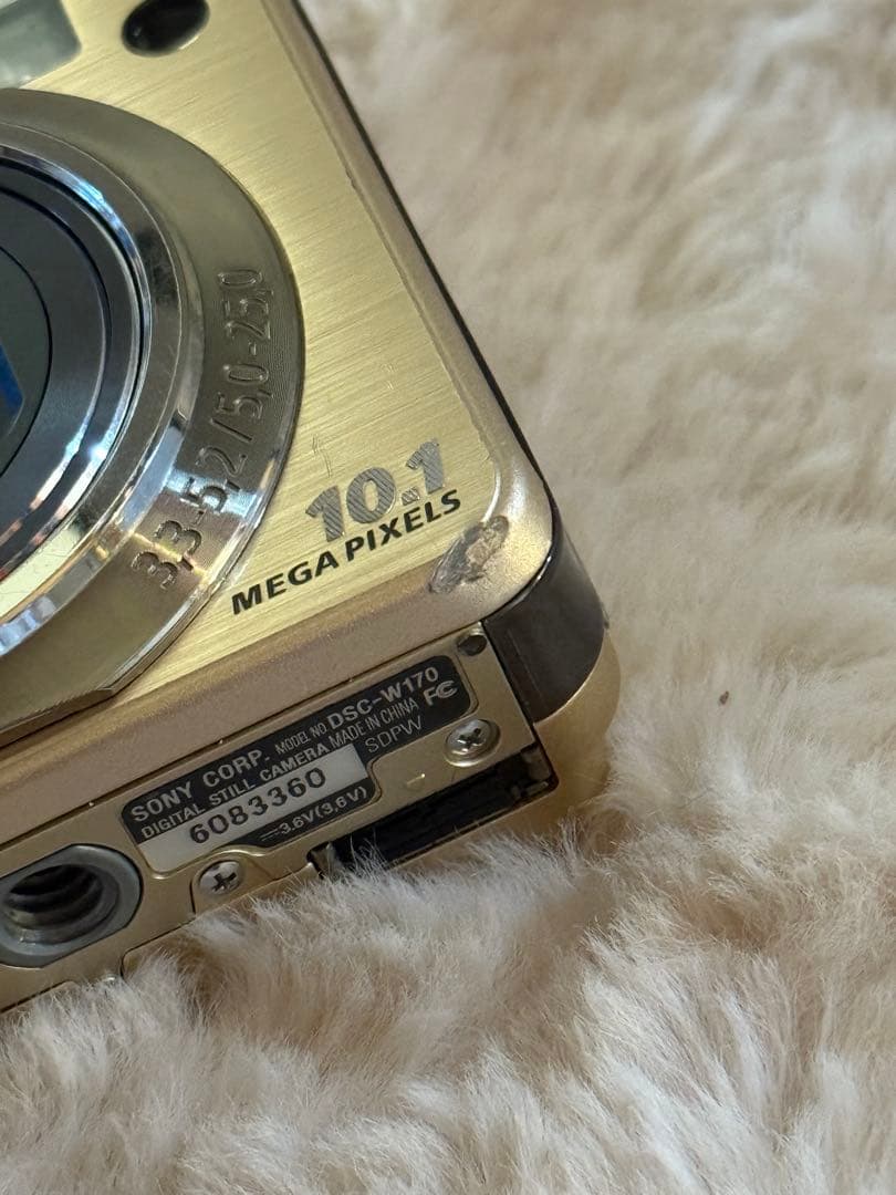 SONY Cyber-shot DSC-W170 ゴールド