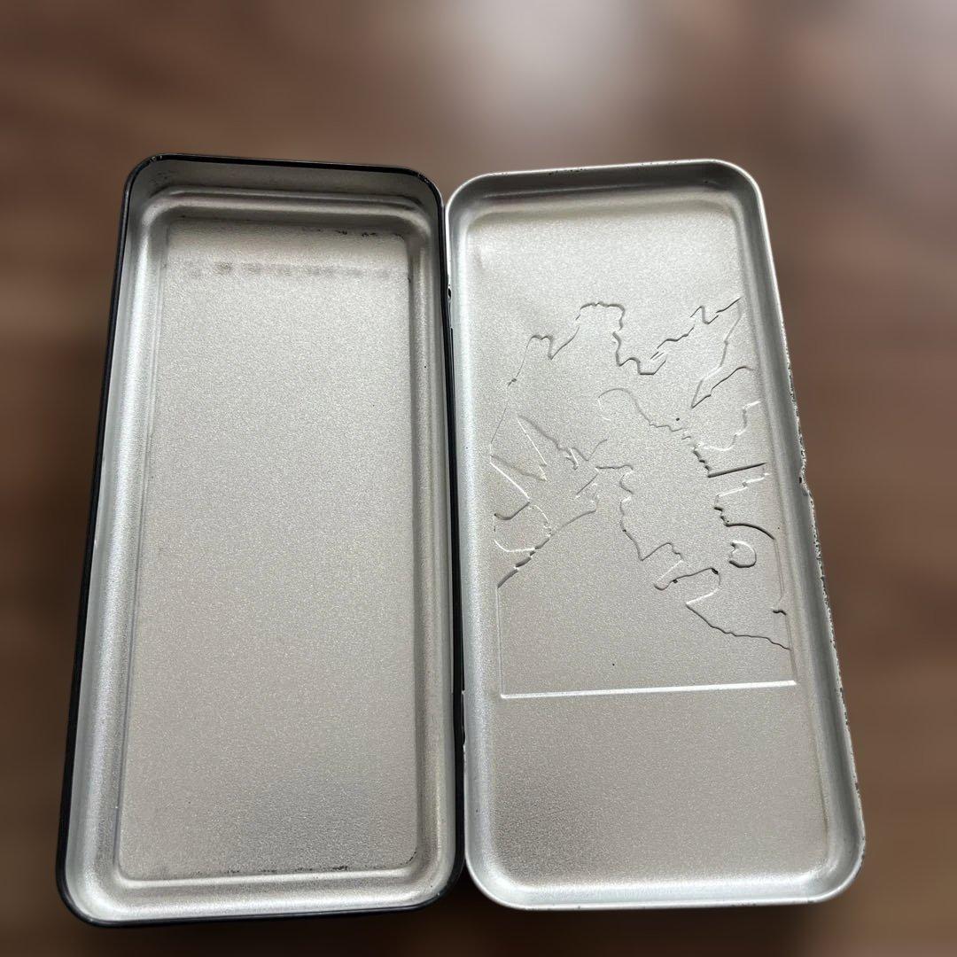 ゴジラvsメガゴジラ　缶ケース　ペンケース　缶