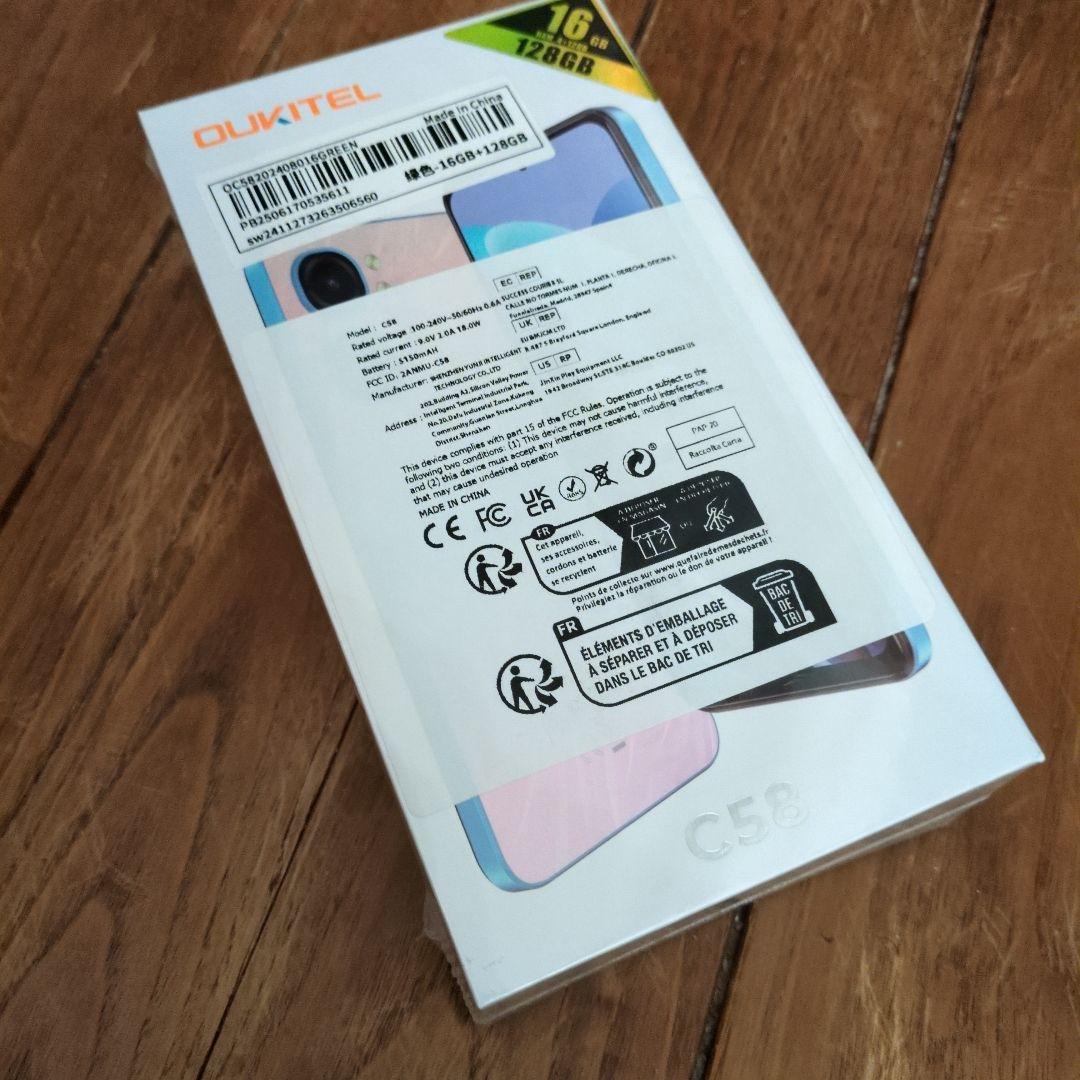 最終お値下げ！OUKITEL C58 16GB/128GB