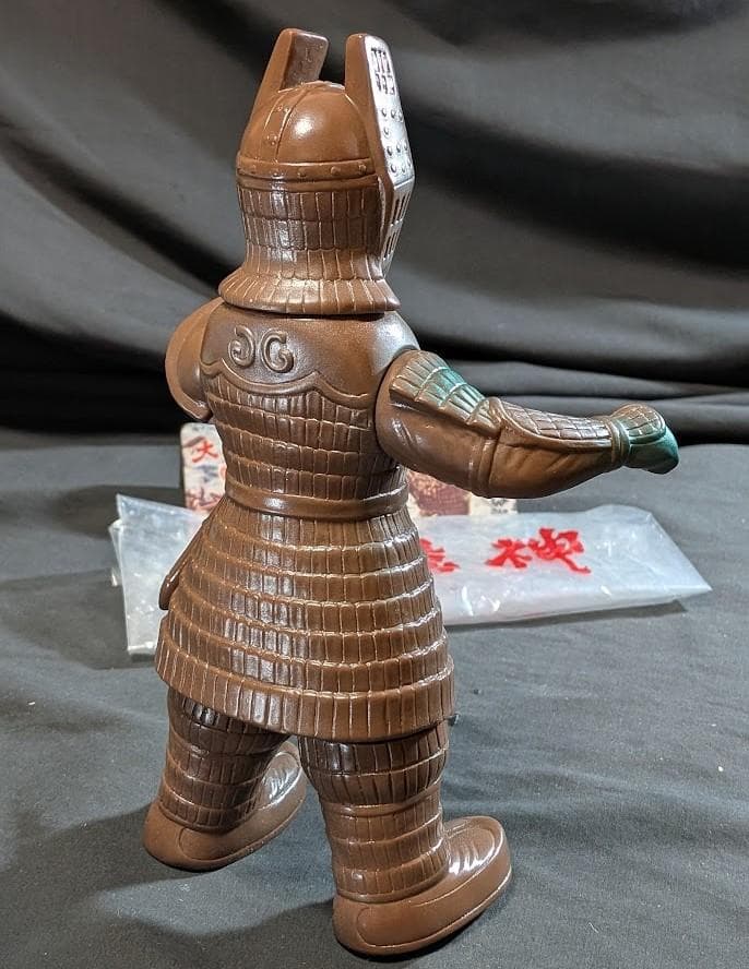 大魔神（マルサン復刻・Ｍ１号）ヘッダー・外袋付 ソフビフィギュア