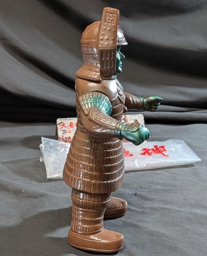 大魔神（マルサン復刻・Ｍ１号）ヘッダー・外袋付 ソフビフィギュア