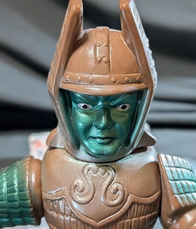 大魔神（マルサン復刻・Ｍ１号）ヘッダー・外袋付 ソフビフィギュア