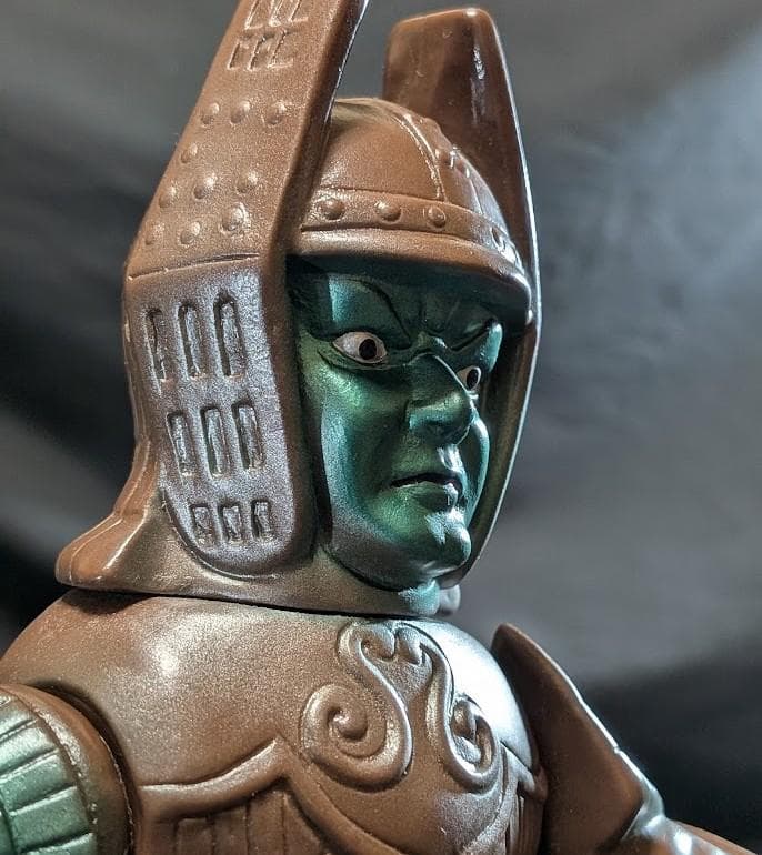 大魔神（マルサン復刻・Ｍ１号）ヘッダー・外袋付 ソフビフィギュア