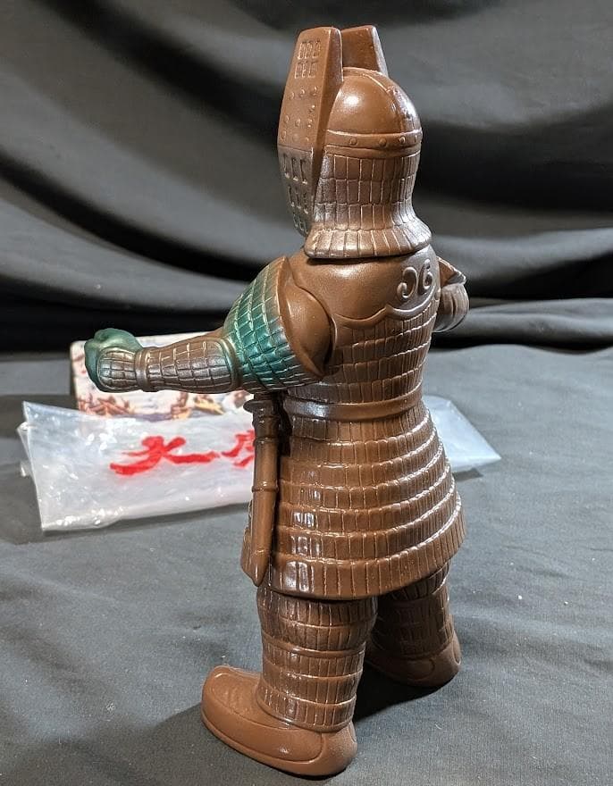 大魔神（マルサン復刻・Ｍ１号）ヘッダー・外袋付 ソフビフィギュア