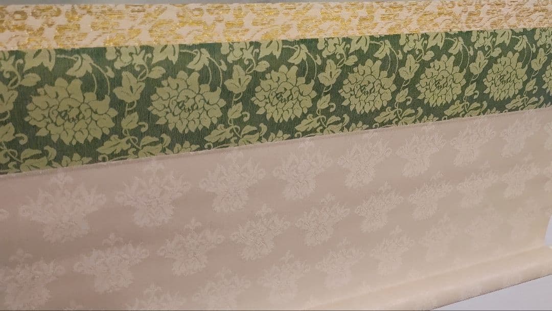 3月15日(日)で出品終了@親子・座図・正面 いろいろ猛虎 複製掛軸3本セット