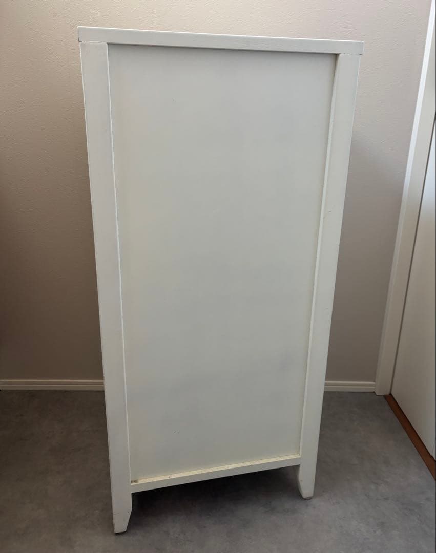 ホワイトラタン チェスト 木製 フレンチカントリー