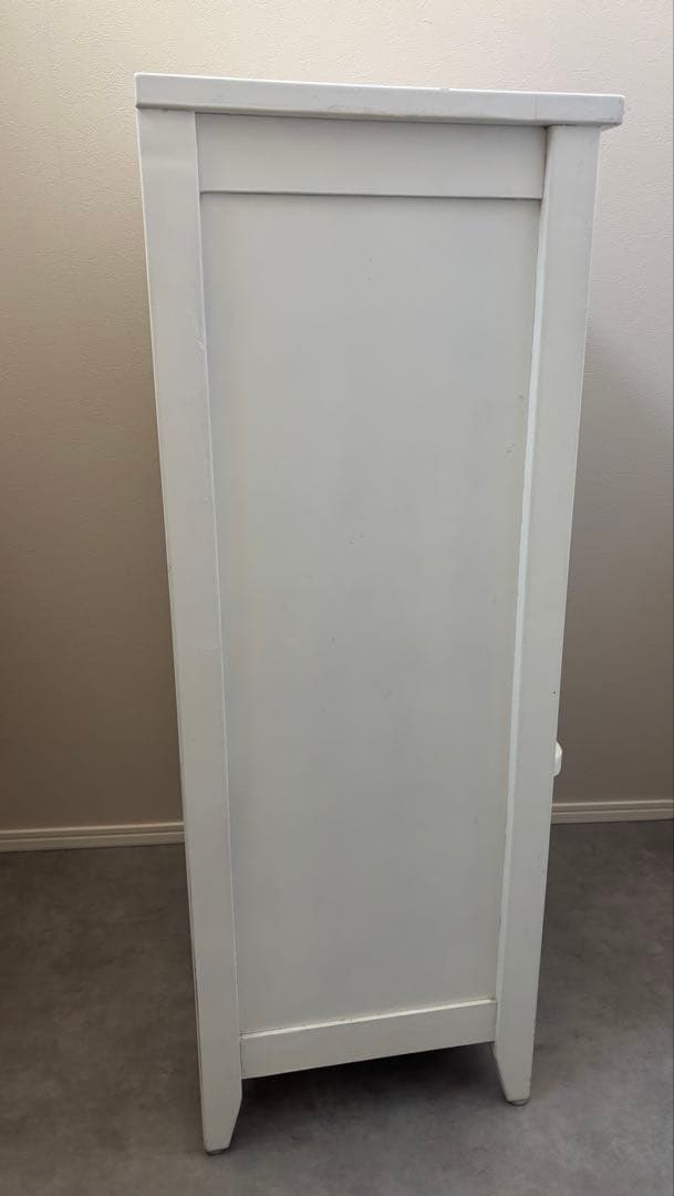 ホワイトラタン チェスト 木製 フレンチカントリー