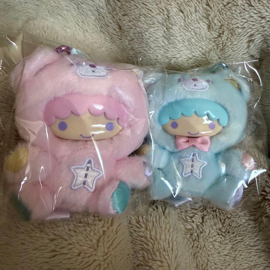 リトルツインスターズ​ きぐる​みマスコット　キキララ ポフ　ユニコーン