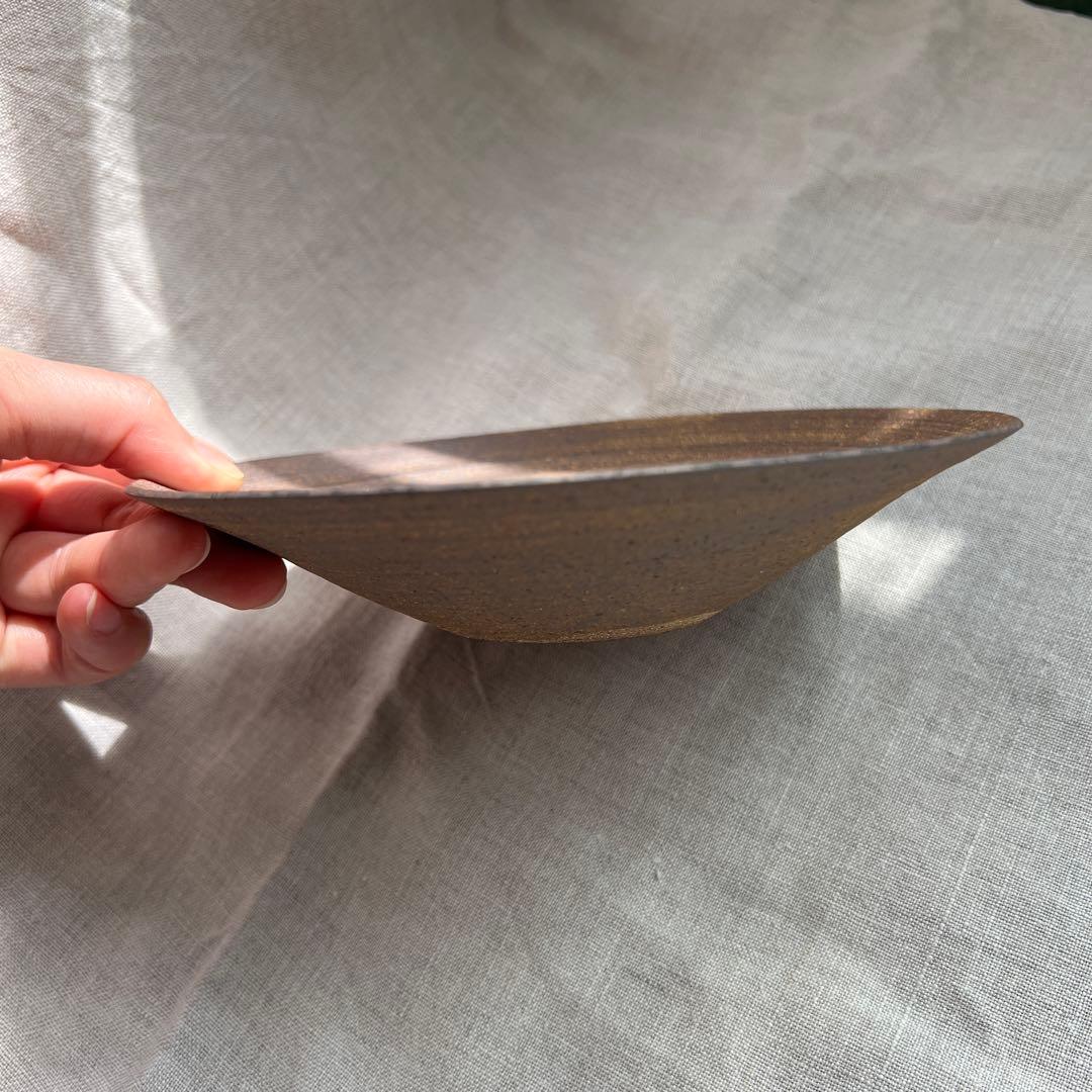 二階堂明弘さん　焼き締め茶色　新品