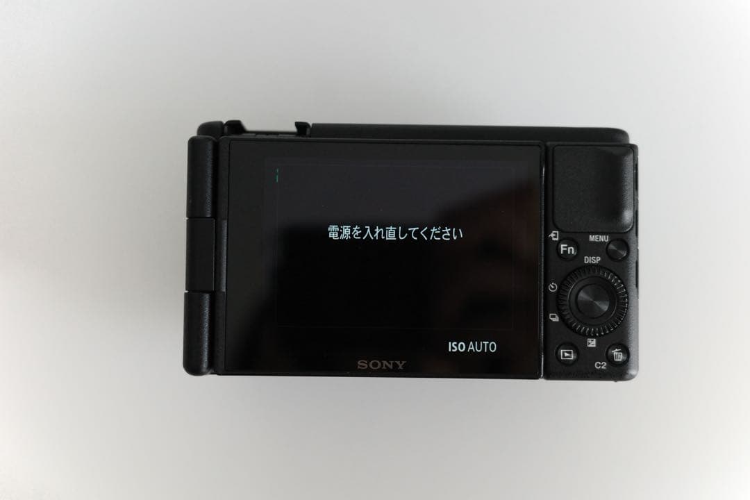 SONY ZV-1 ジャンク レンズ動作不良 外観美品 部品取り可 純正風防付