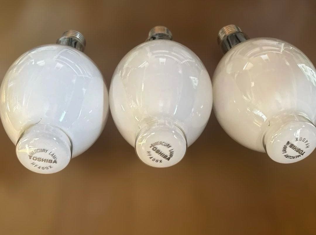 HF400X TOSHIBA 水銀灯　3本セット