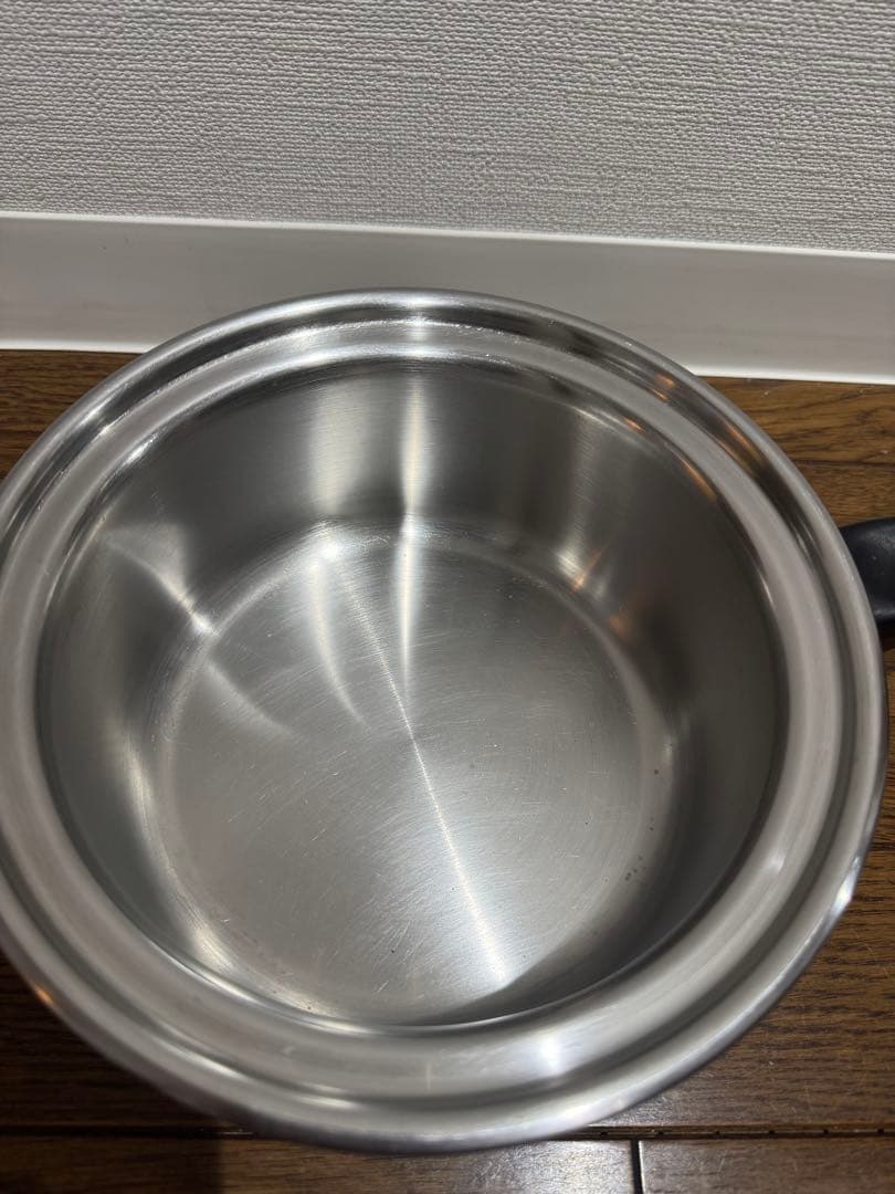 タッパーウェアレインボークッカー 17cm✖️8cm 片手鍋 7層構造