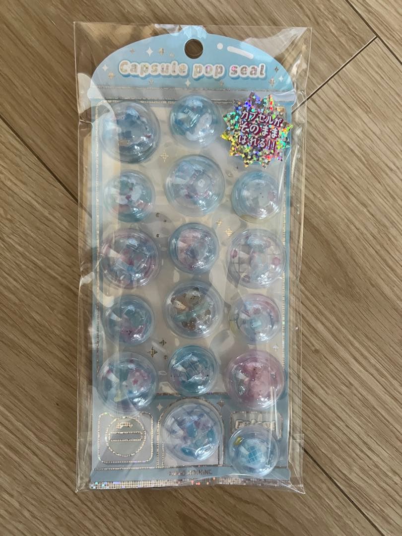 カミオジャパン　カプセルポップシール　全6種　コンプリートセット　まとめ売り