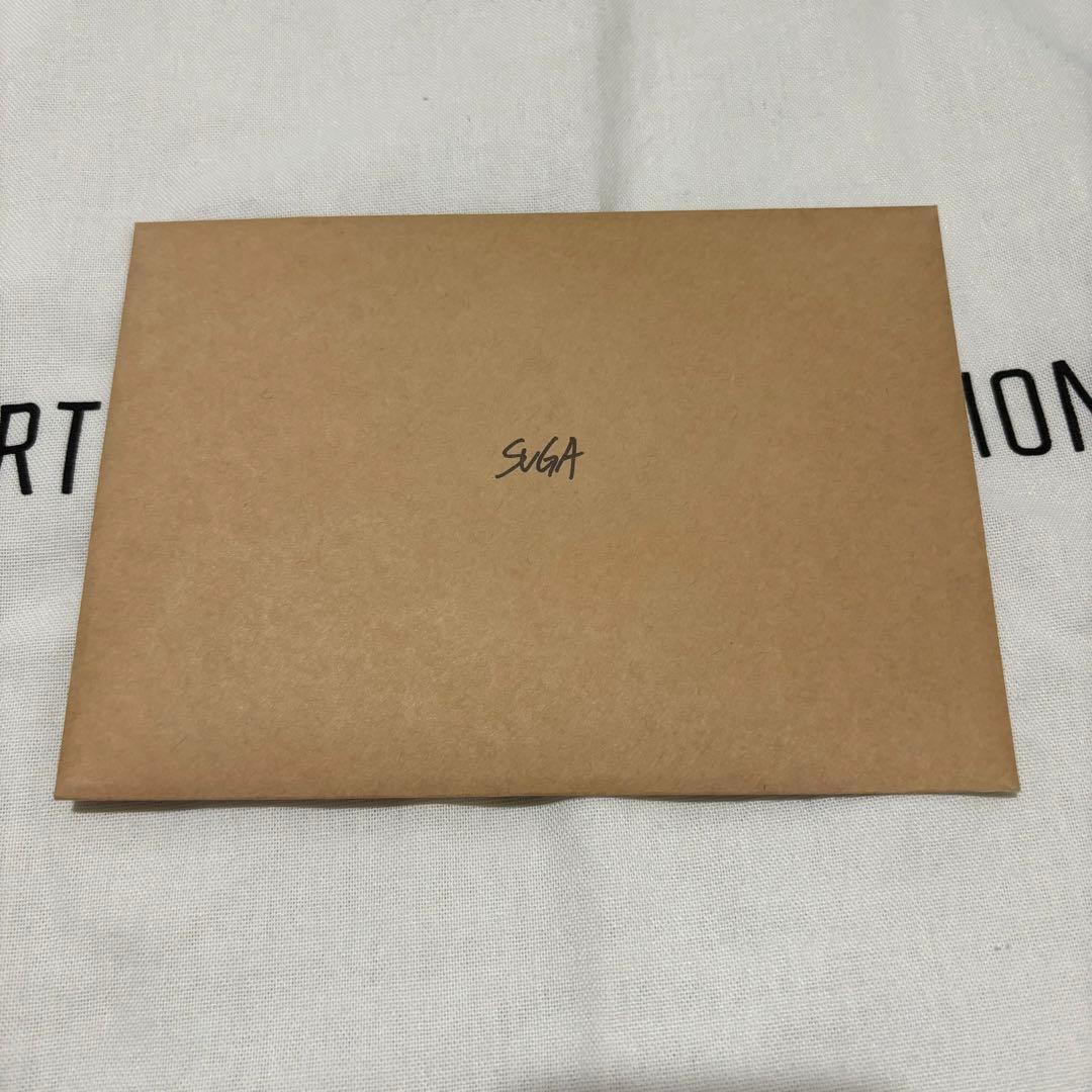 BTS SUGA BLACK NOTE & COVER SET +α