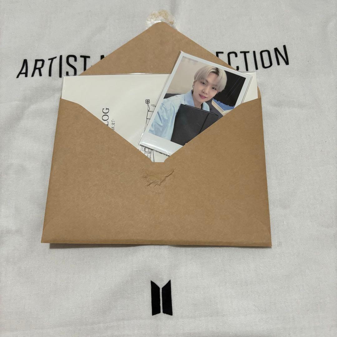 BTS SUGA BLACK NOTE & COVER SET +α