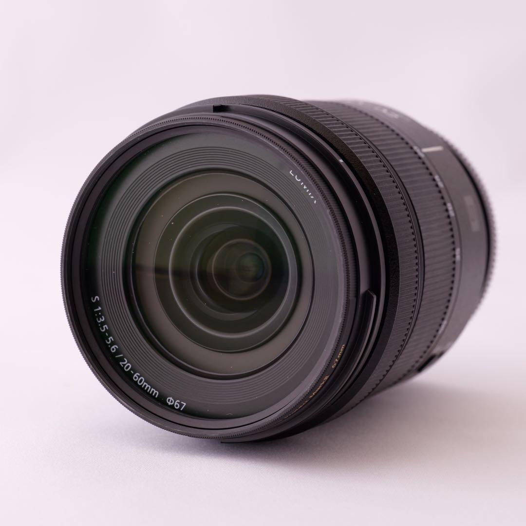 【美品】LUMIX S 20-60mm F3.5-5.6 レンズフィルター付
