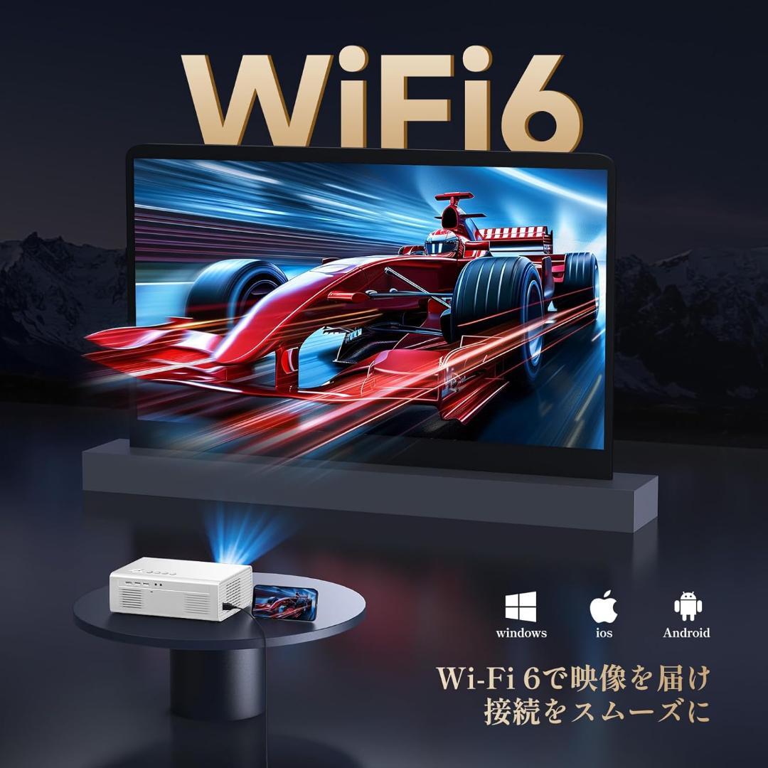 ス*ト様 プロジェクター 4K iSinbox 小型 天井投影 1000ANSI