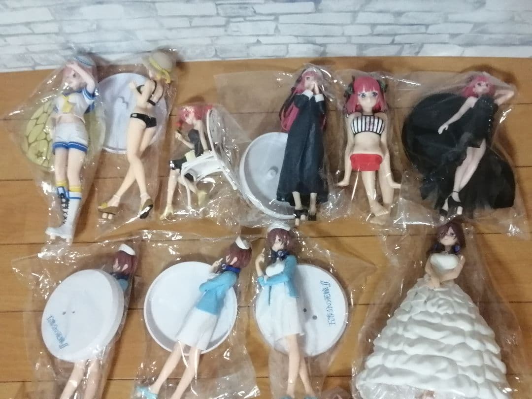 五等分の花嫁 美少女 フィギュア まとめ売り + 1点オマケ付き 萌え系