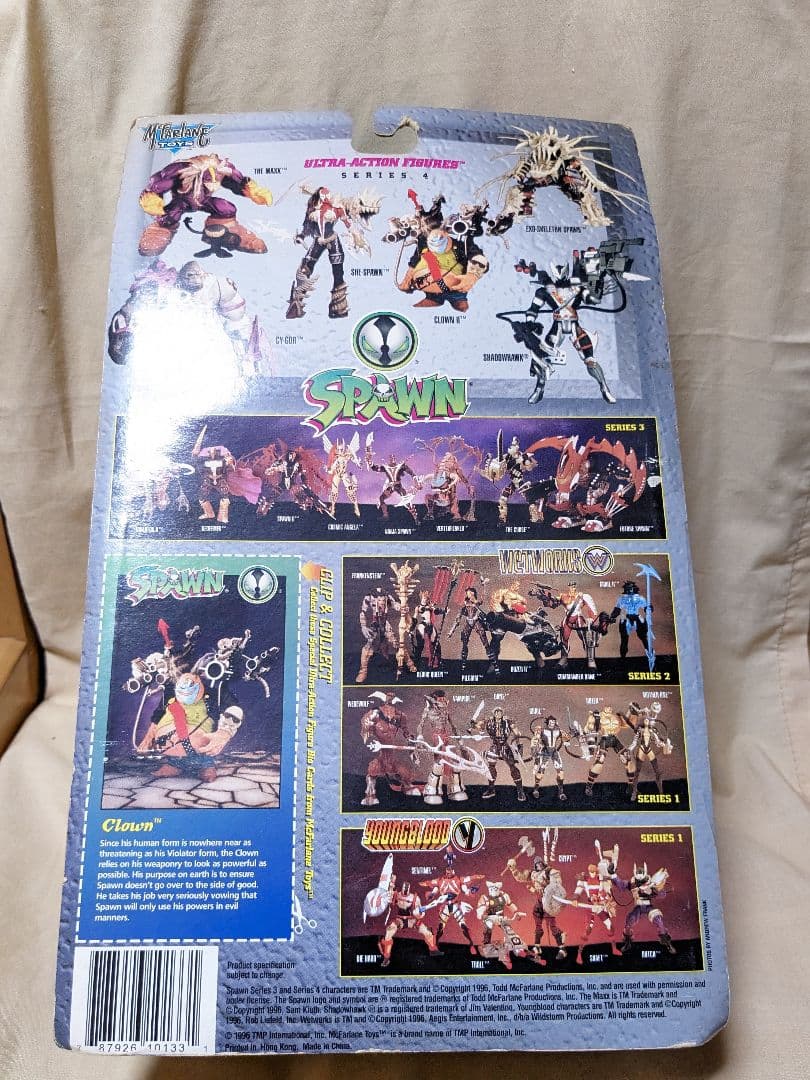 Spawn Reborn スポーン　フィギュア　クラウン　アメコミ