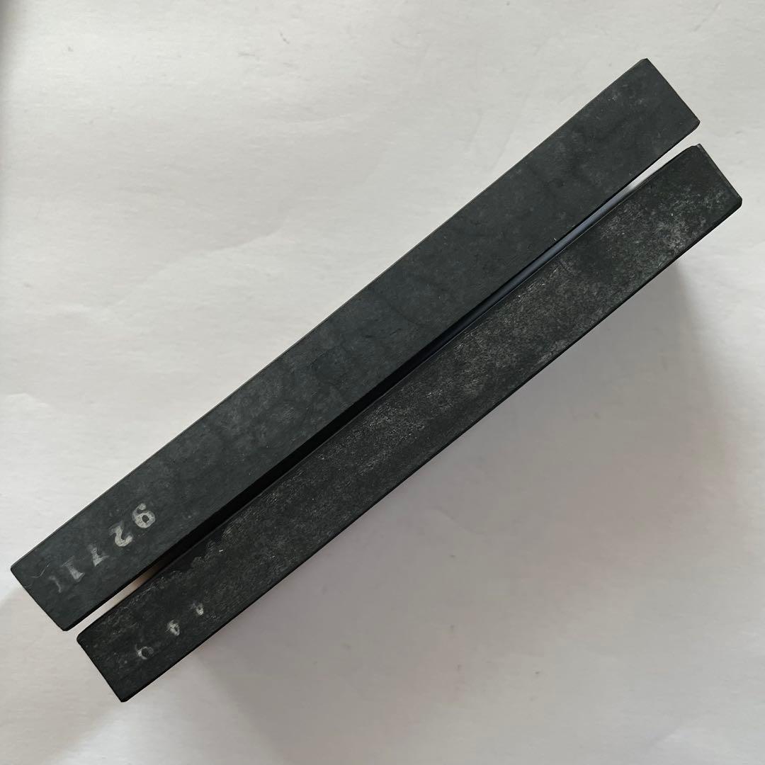 書道具　特製青墨　中国古墨　胡開文　2枚123g 未使用