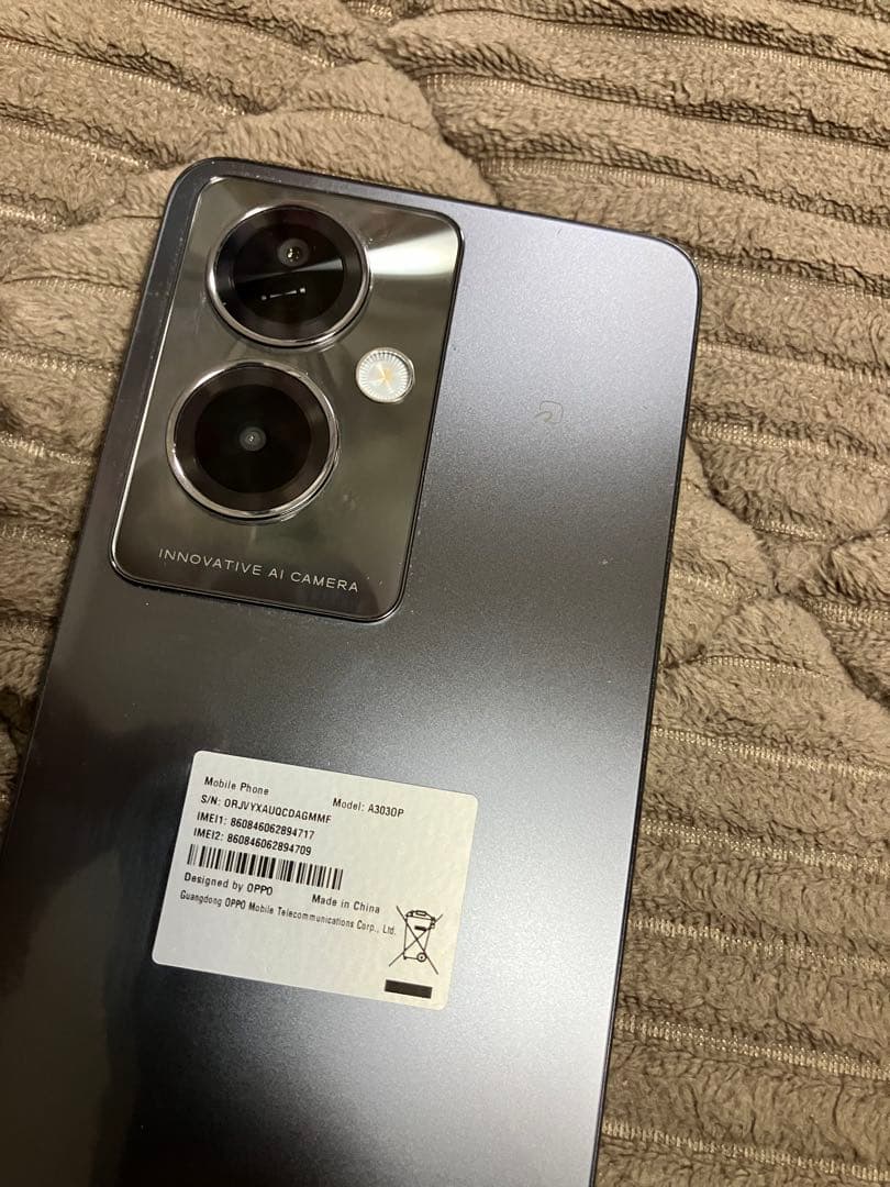 OPPO A79 5G ブラック 128GB simフリー