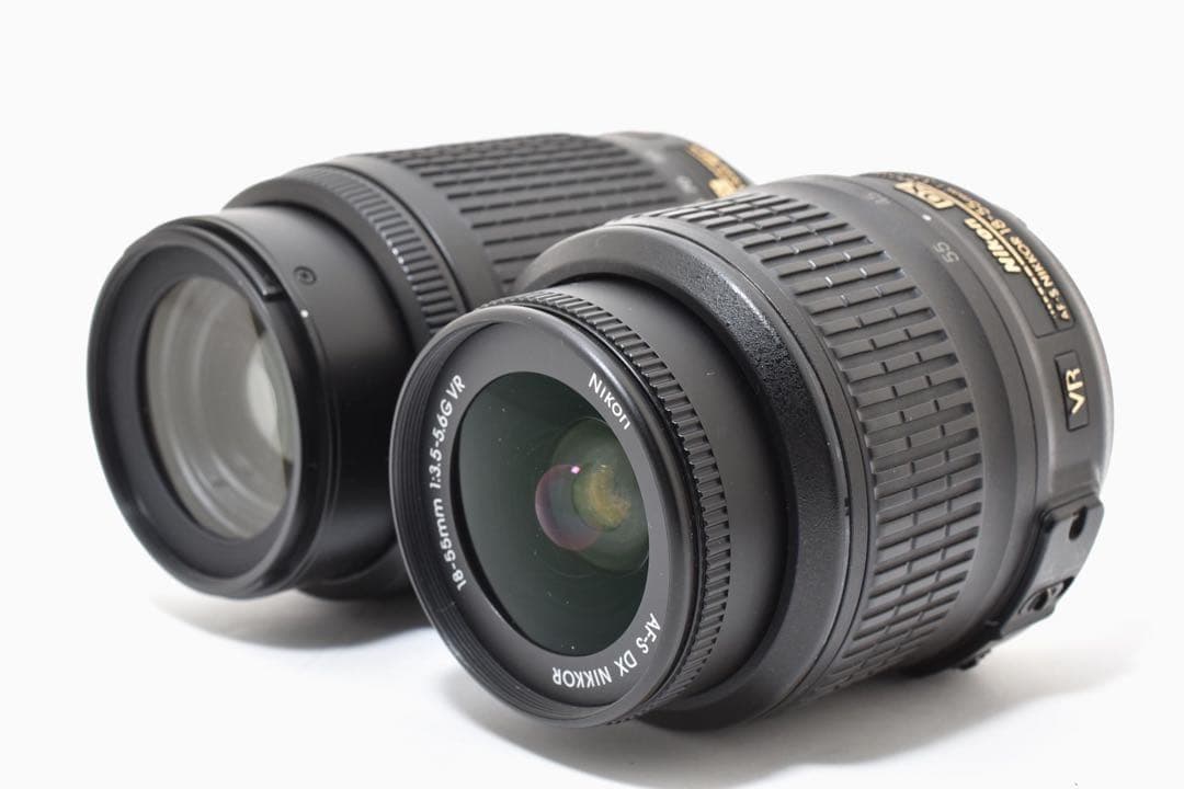 ✨Nikon D40x✨ ダブルレンズセット　一眼レフ　ショット数新品級 エモ写